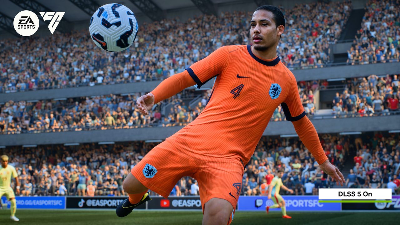 EA SPORTS FC 26 #1 DLSS 5 reference, DLSS ON
