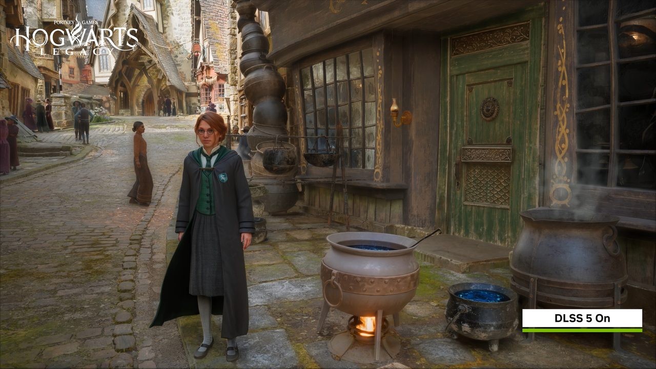 Hogwarts Legacy #2 DLSS 5 reference, DLSS ON