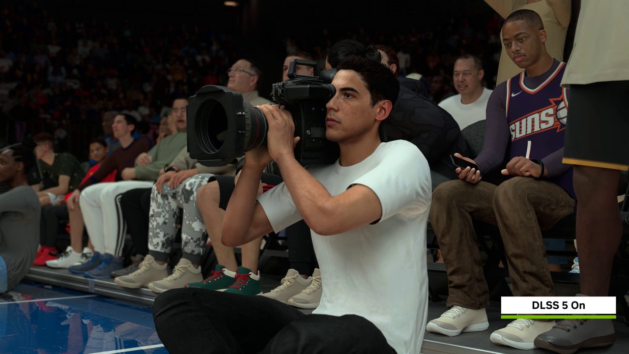 NBA 2K27 #3 DLSS 5 reference, DLSS ON
